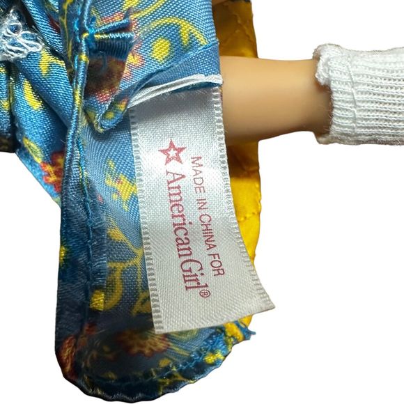 American Girl Mini Doll 6" Small Felicity Merriman Green Eyes Blue Dress - Picture 12 of 15